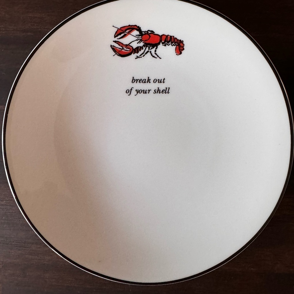 Kate spade bread plates (set of 4)